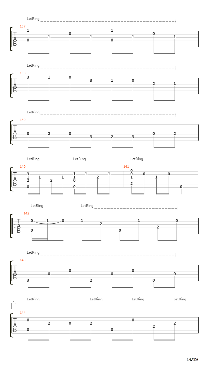 Classical Gas吉他谱