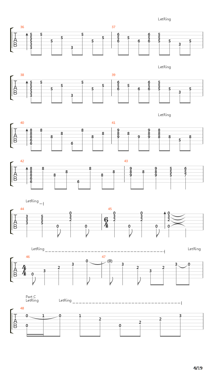 Classical Gas吉他谱