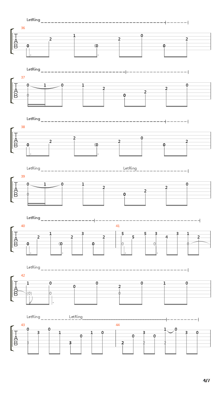 Classical Gas吉他谱