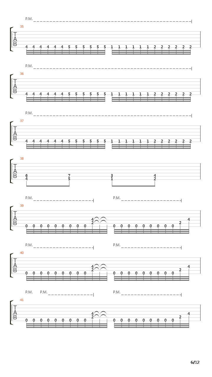 Chamber Of Ages吉他谱