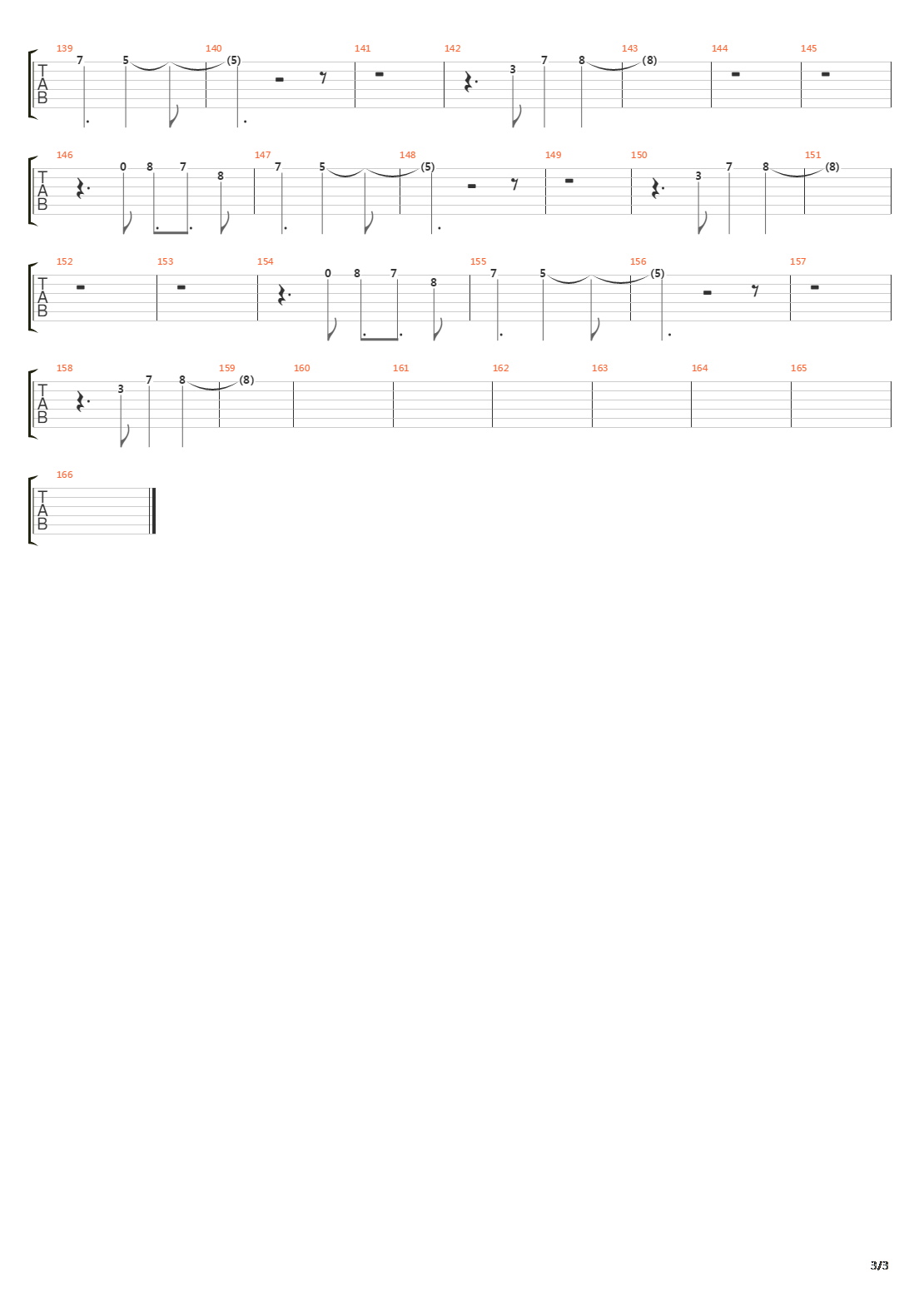 the phoenix吉他谱图片