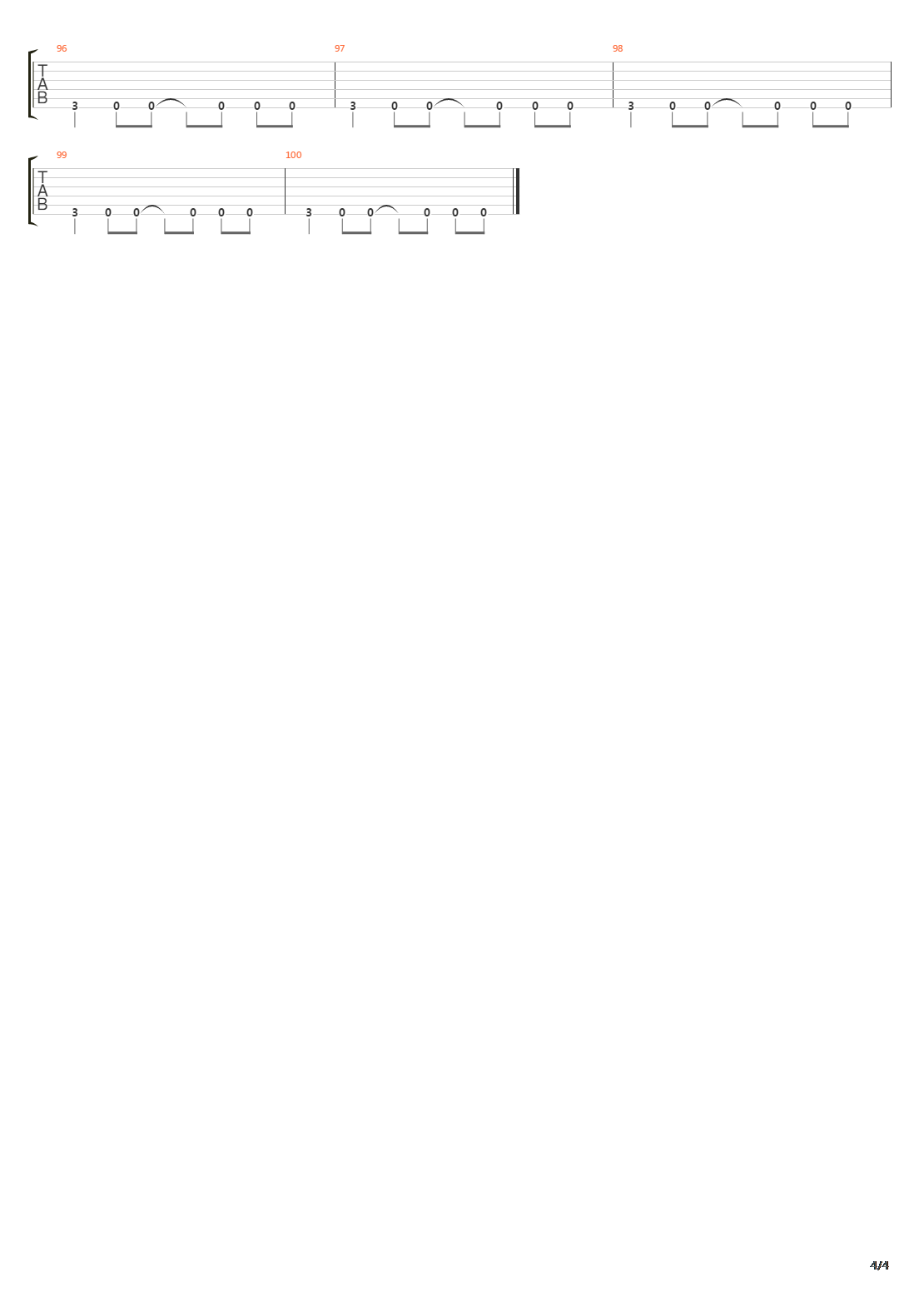 Domino吉他谱