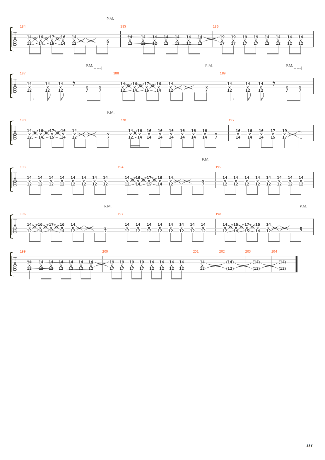 Surrender吉他谱