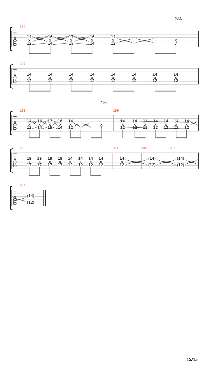 Surrender吉他谱