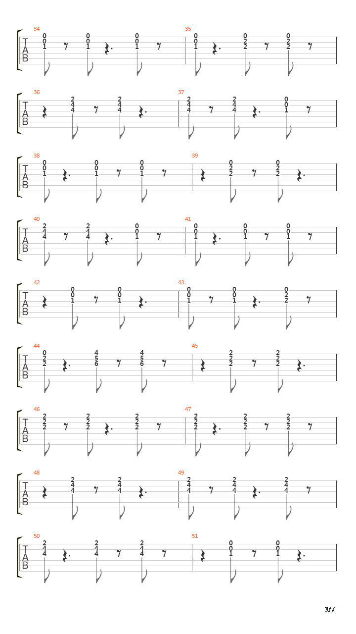 Mariachi Serenade吉他谱