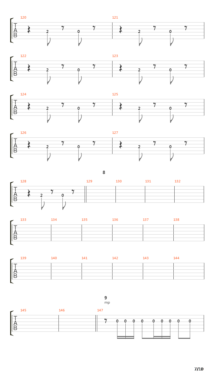 Bolero吉他谱