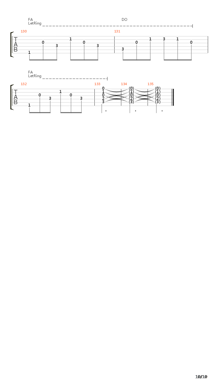 Eccoti吉他谱