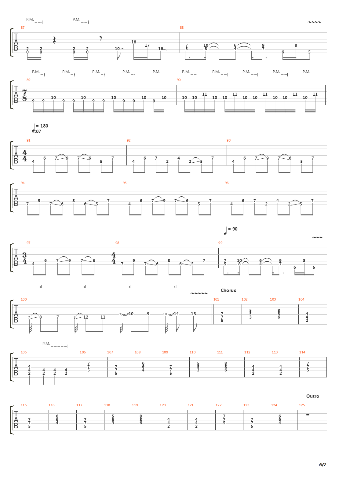 Course Of Life吉他谱