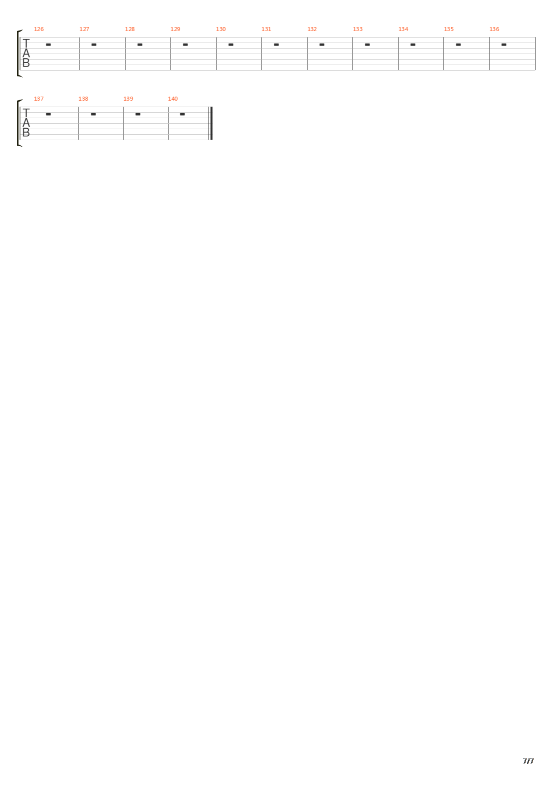 Course Of Life吉他谱