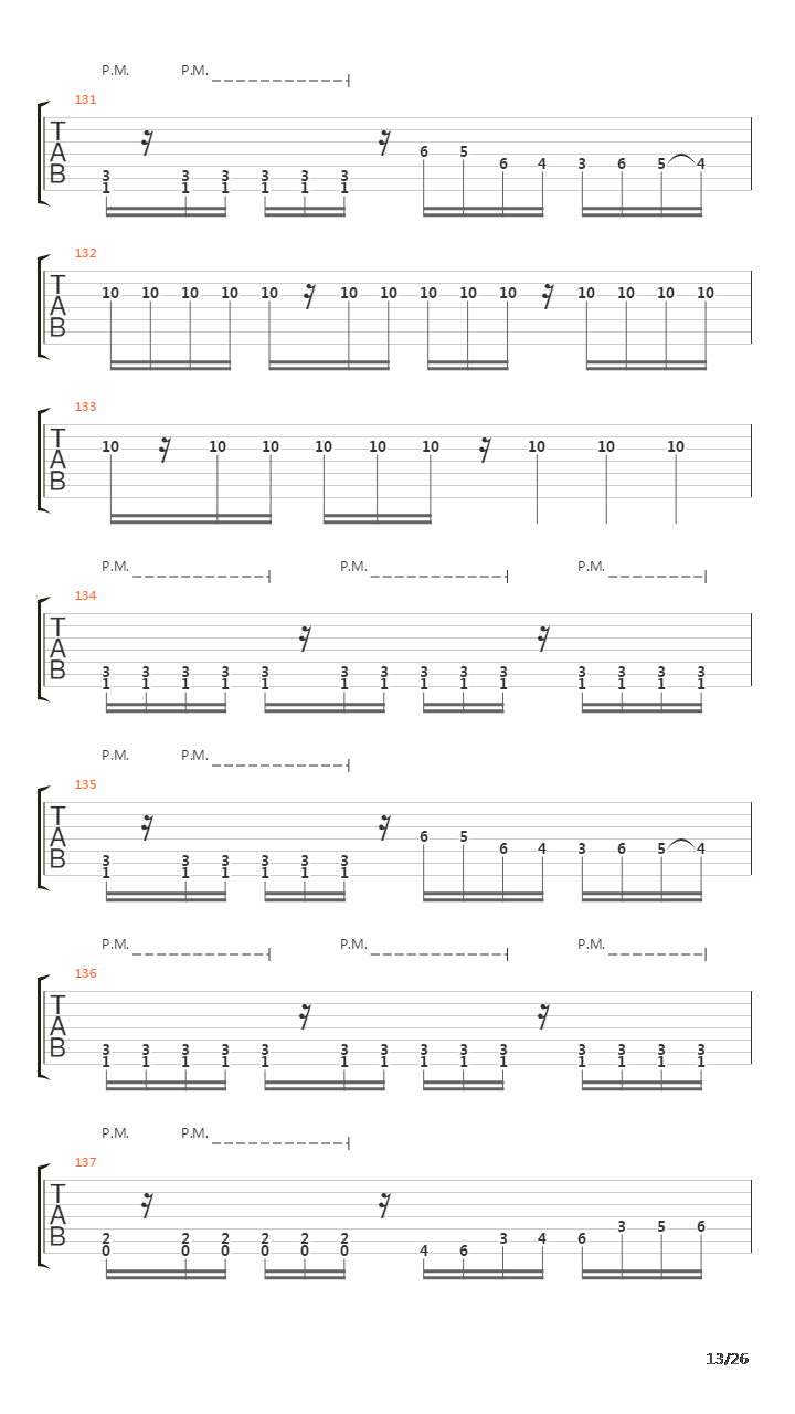 Symphony Of Aggression吉他谱