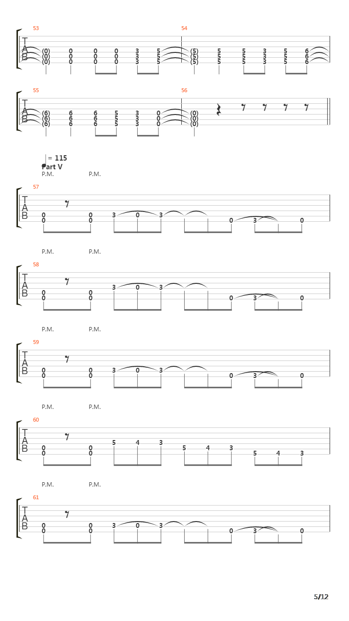 Hell On The Rise吉他谱