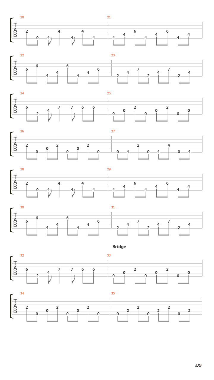 Zeta Reticoli吉他谱