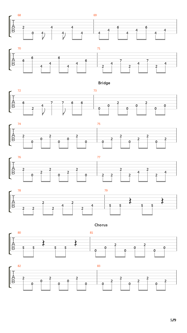 Zeta Reticoli吉他谱