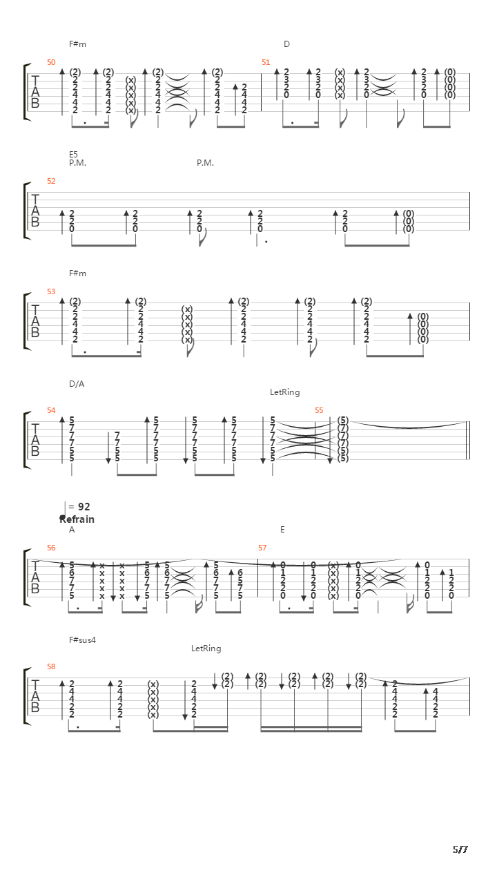 Bitch Acoustic吉他谱
