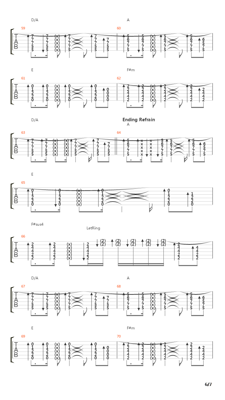 Bitch Acoustic吉他谱