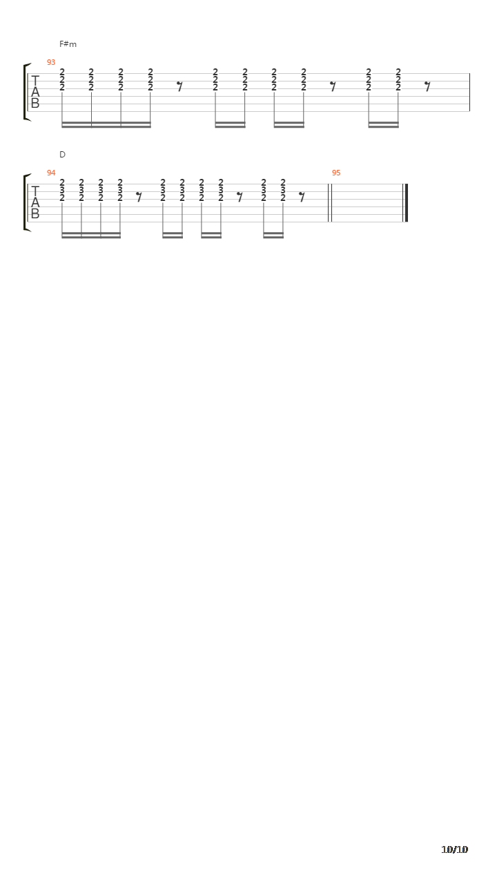 Bitch吉他谱