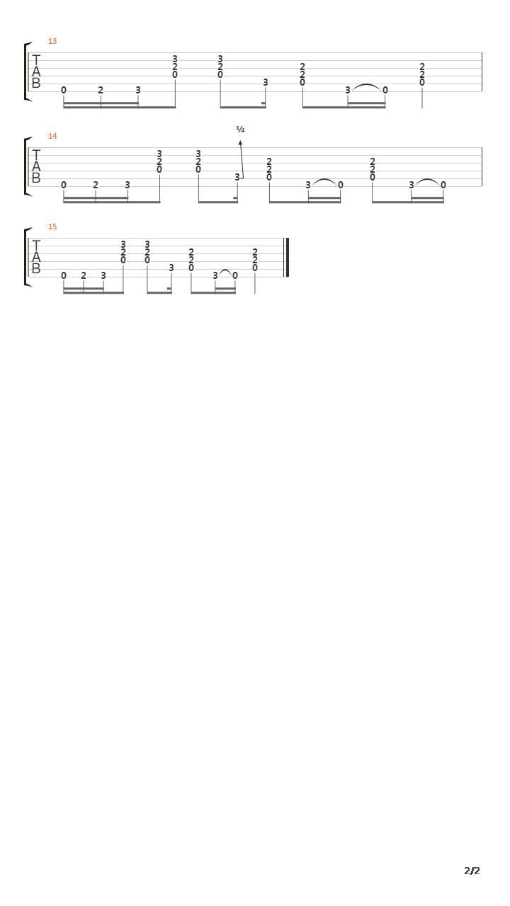 Freeway Lines吉他谱