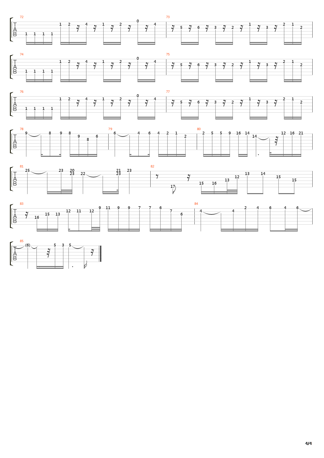 Castlevania Harmony Of Dissonance吉他谱