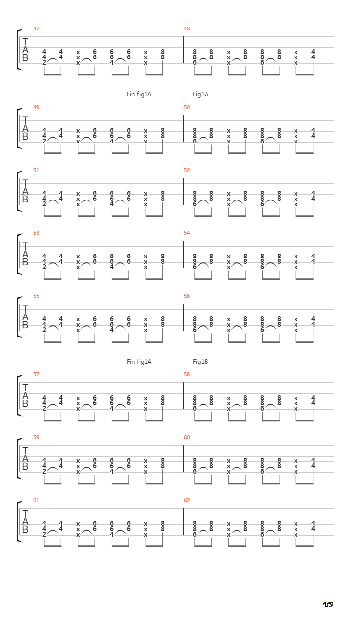 Les Mots吉他谱