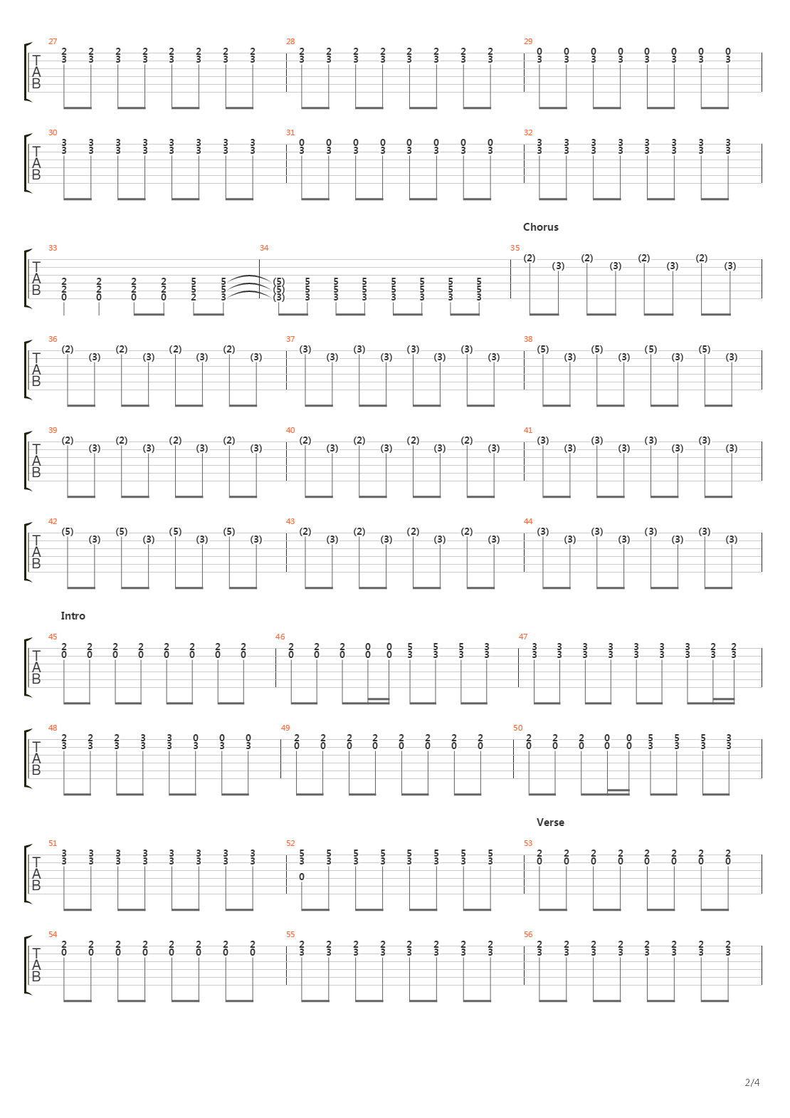 Battery Check吉他谱