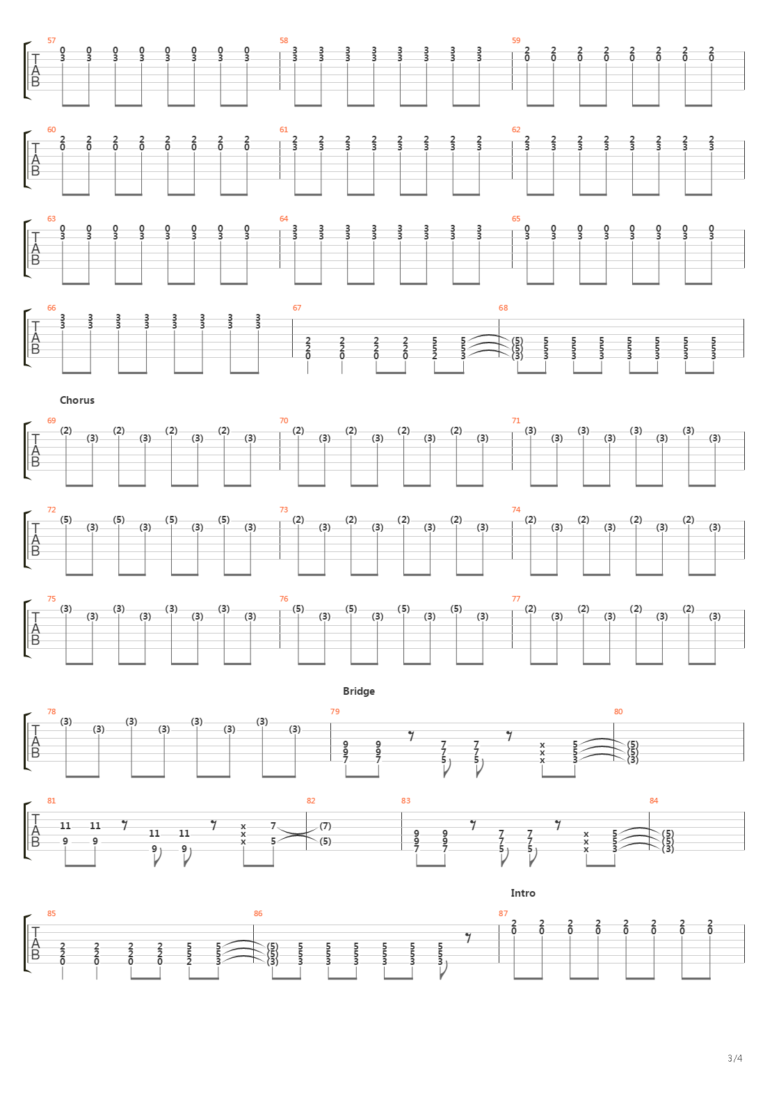 Battery Check吉他谱