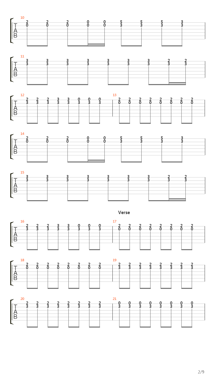 Battery Check吉他谱