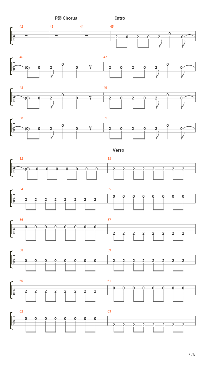 Battery Check吉他谱