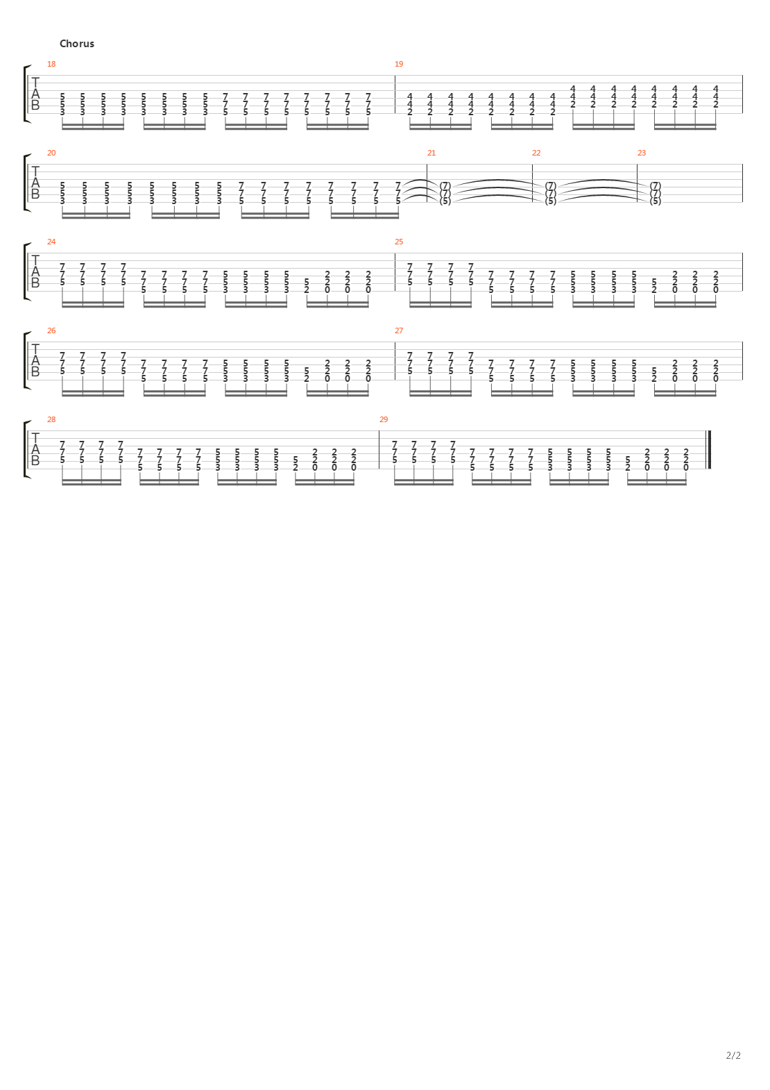 Dragster吉他谱