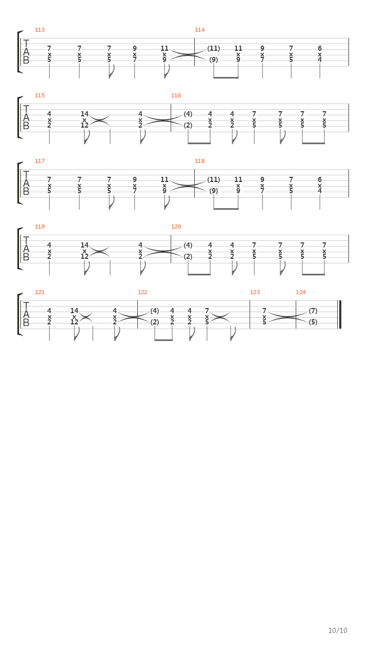 Duckpond吉他谱