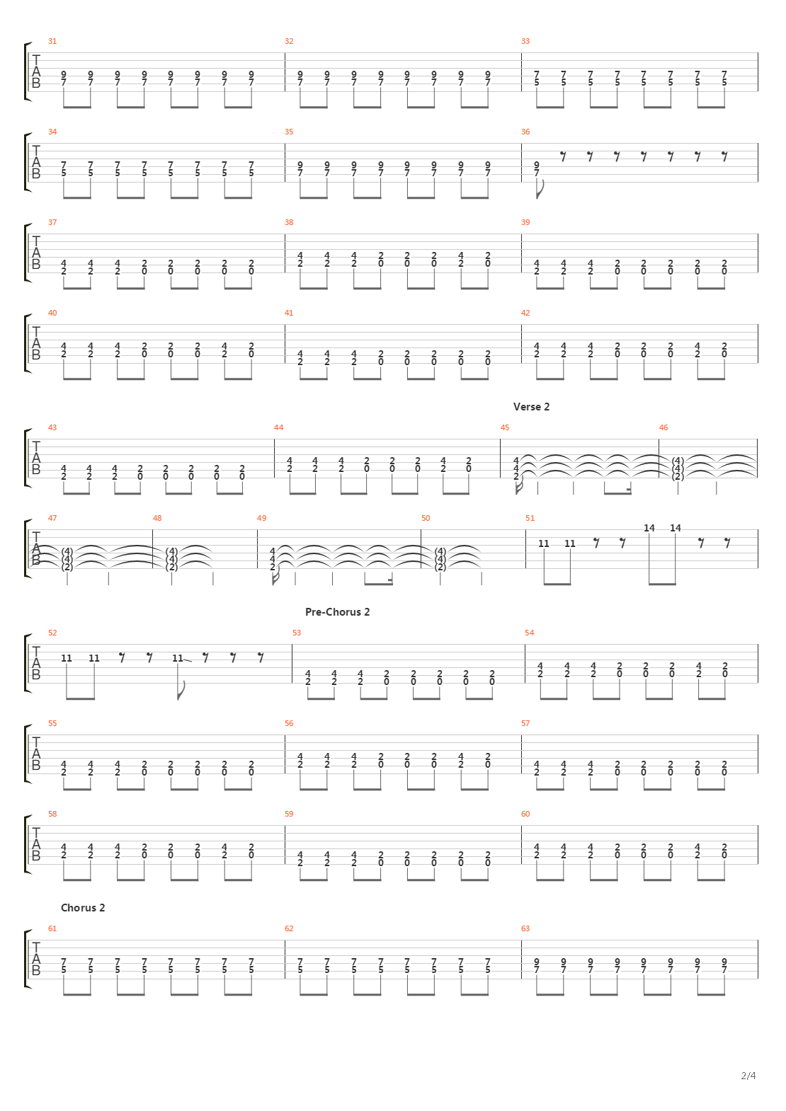 Kemp吉他谱