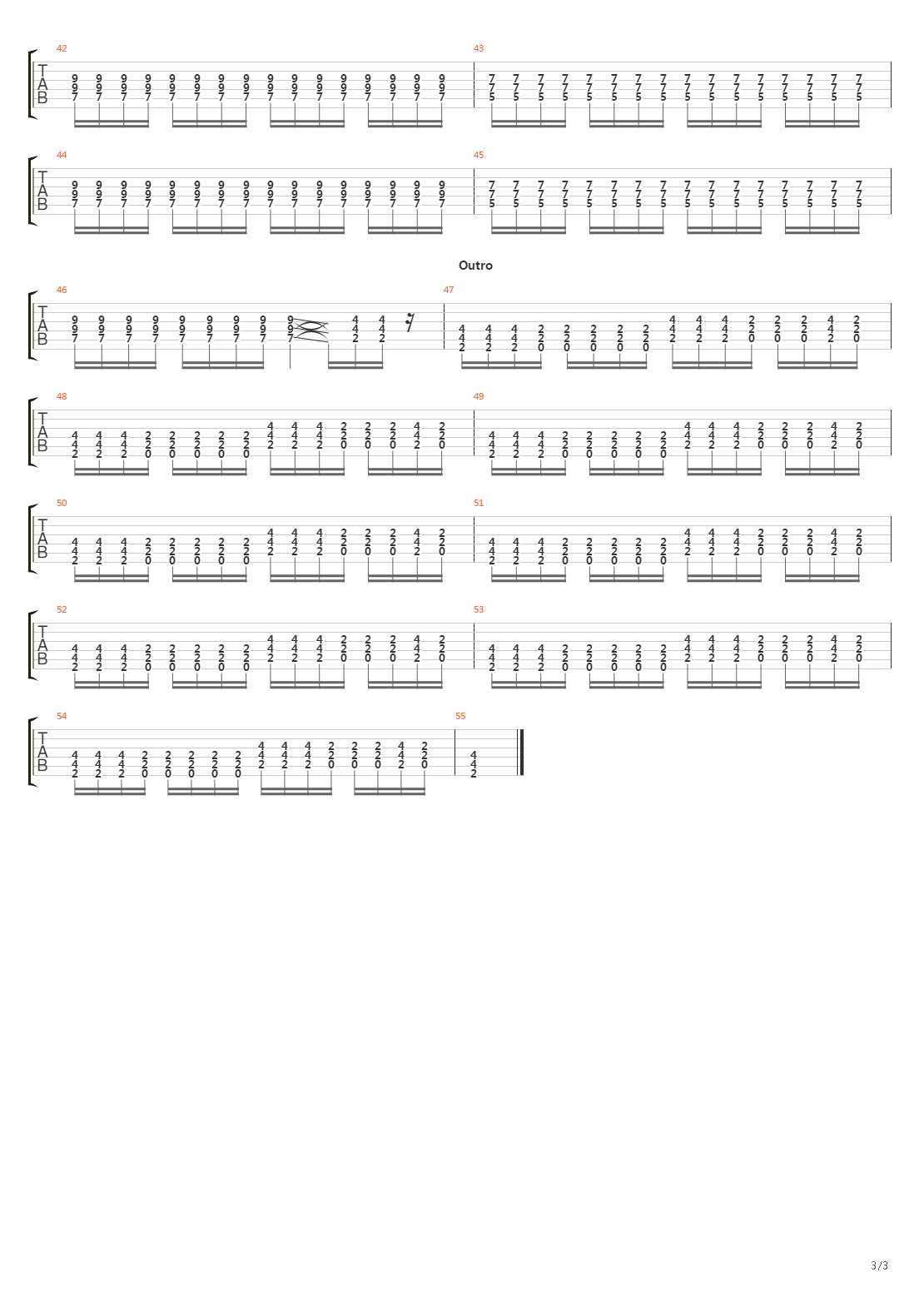 Kemp吉他谱