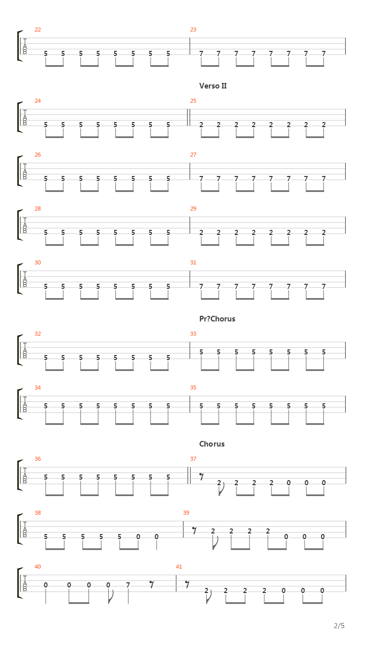 Montego吉他谱