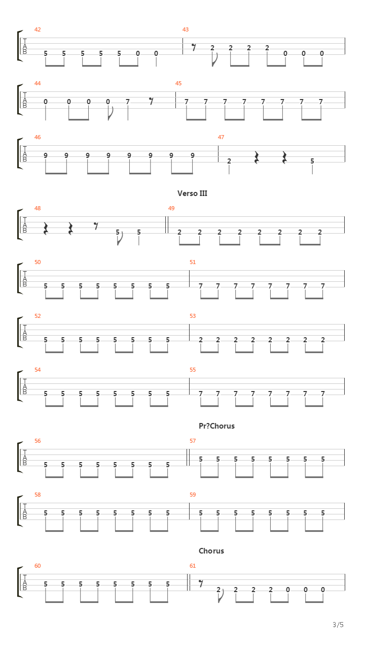 Montego吉他谱