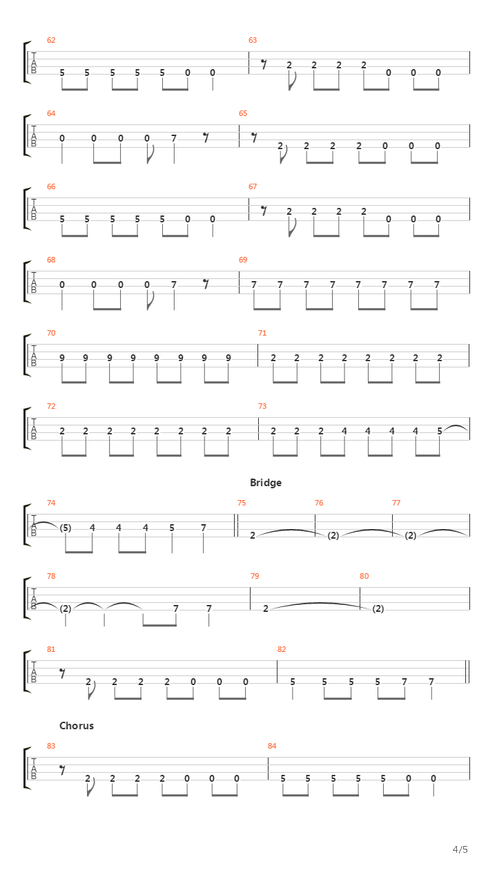 Montego吉他谱