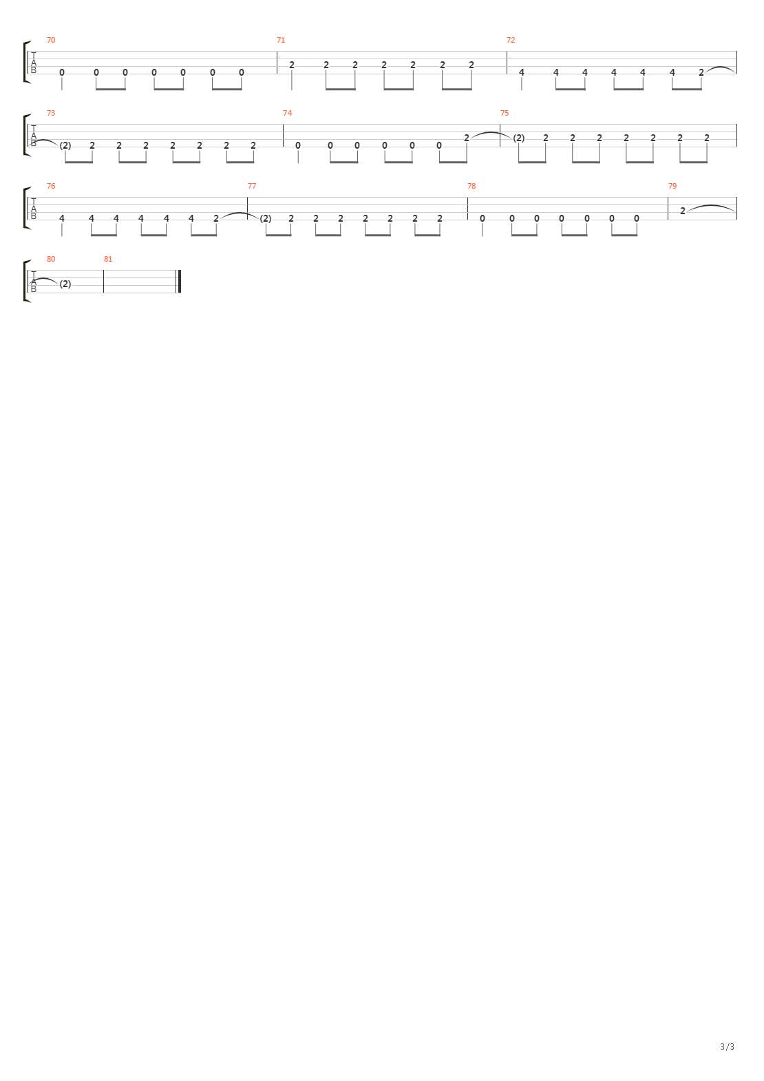 Pepper吉他谱