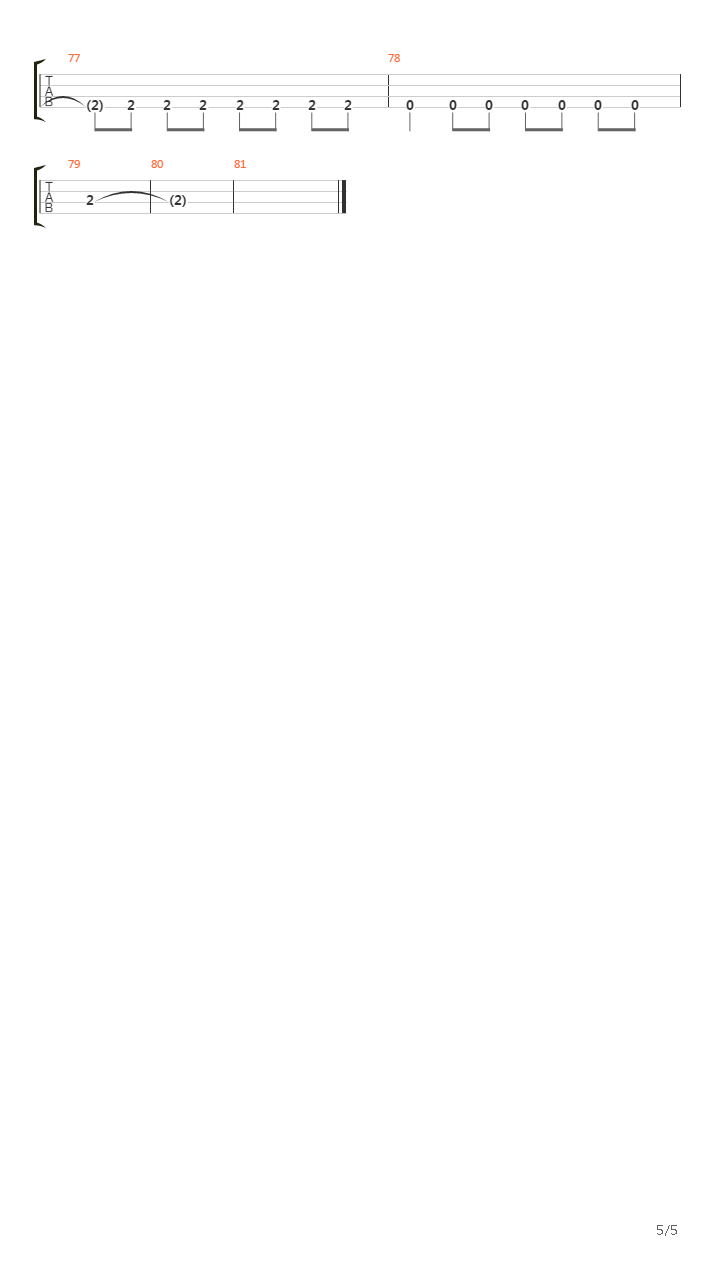Pepper吉他谱