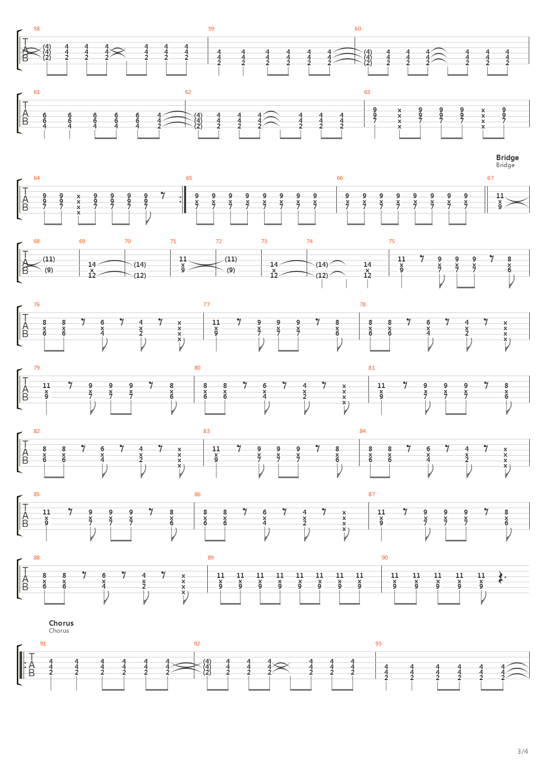 Ray吉他谱