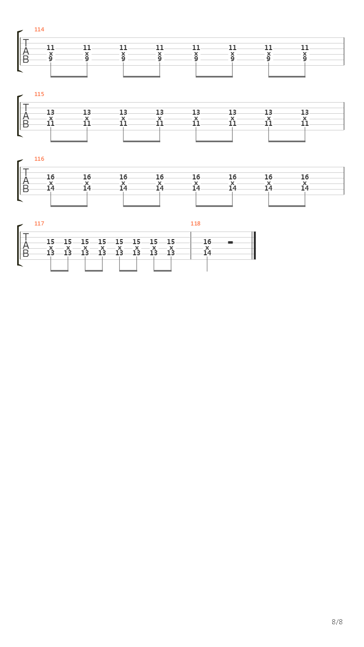 Ray吉他谱
