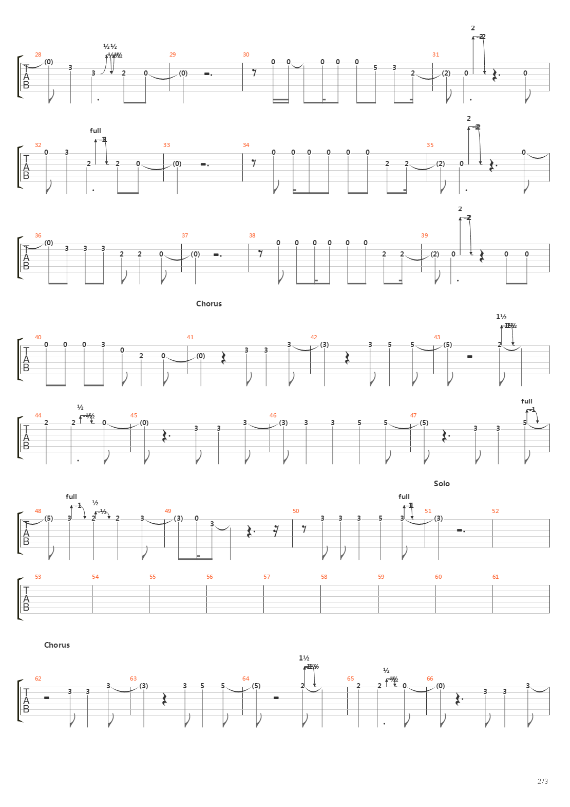 The Ballad吉他谱