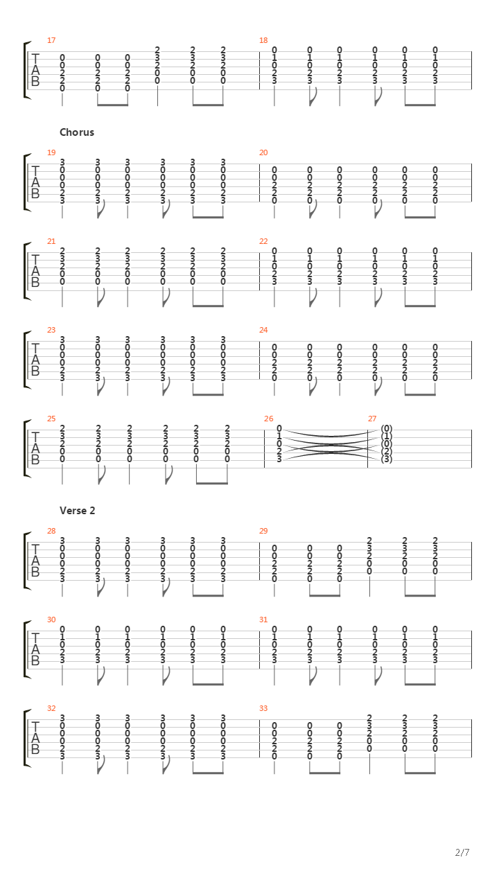 The Ballad吉他谱