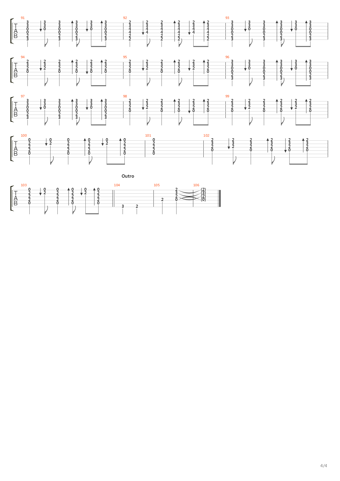 The House That Built Me吉他谱