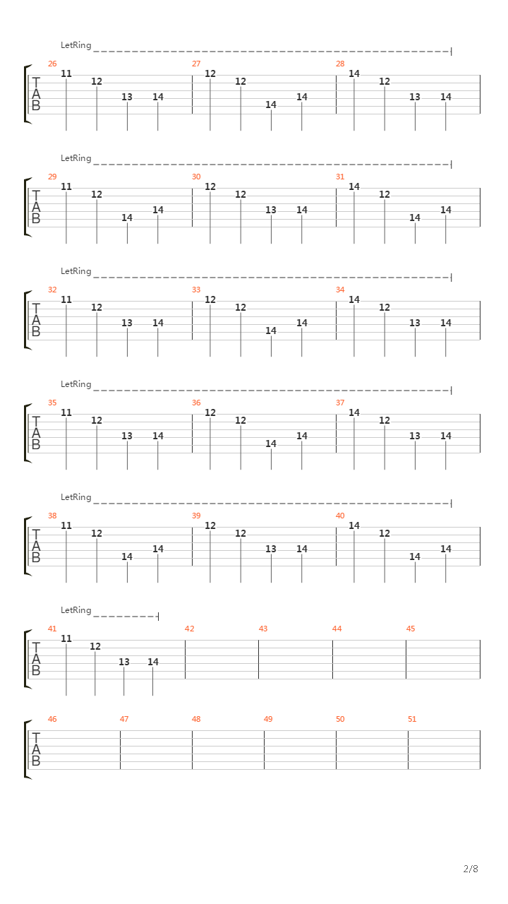 Carrier吉他谱