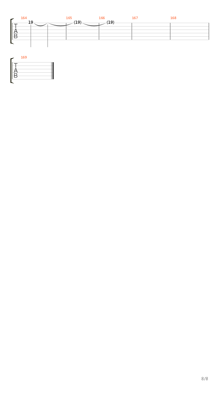 Carrier吉他谱