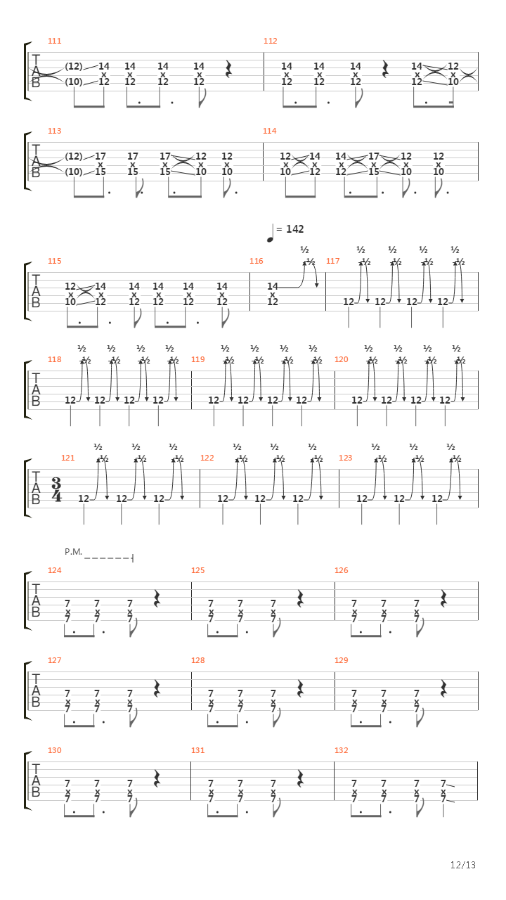Set In Motion吉他谱