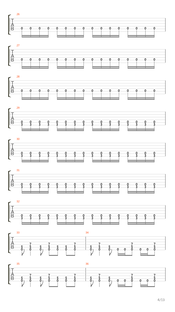 Set In Motion吉他谱