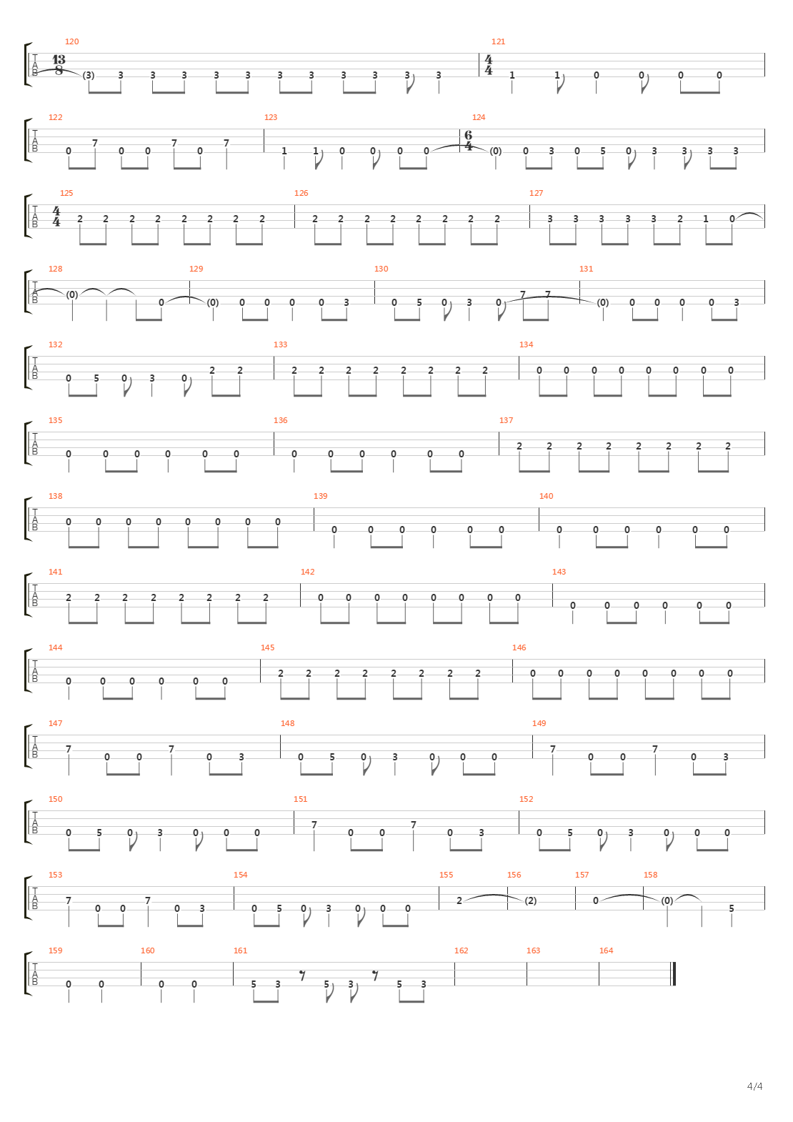 A Gazember吉他谱