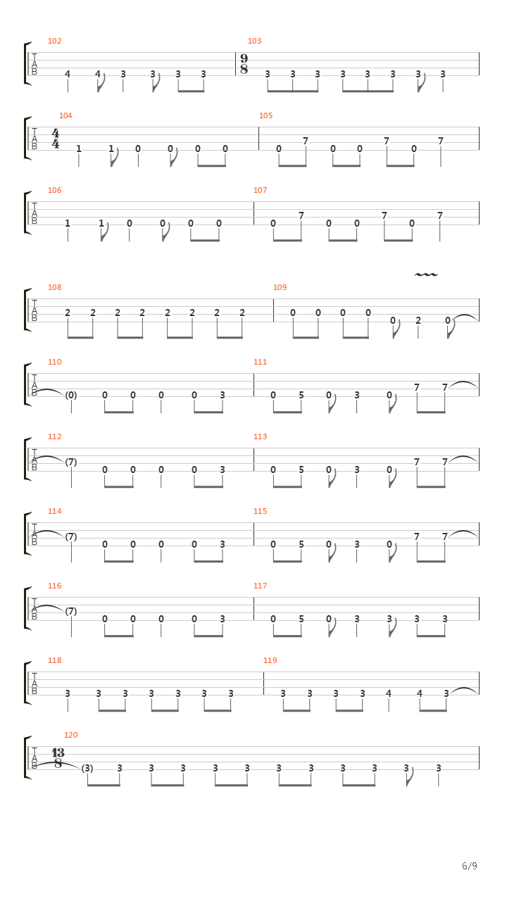 A Gazember吉他谱