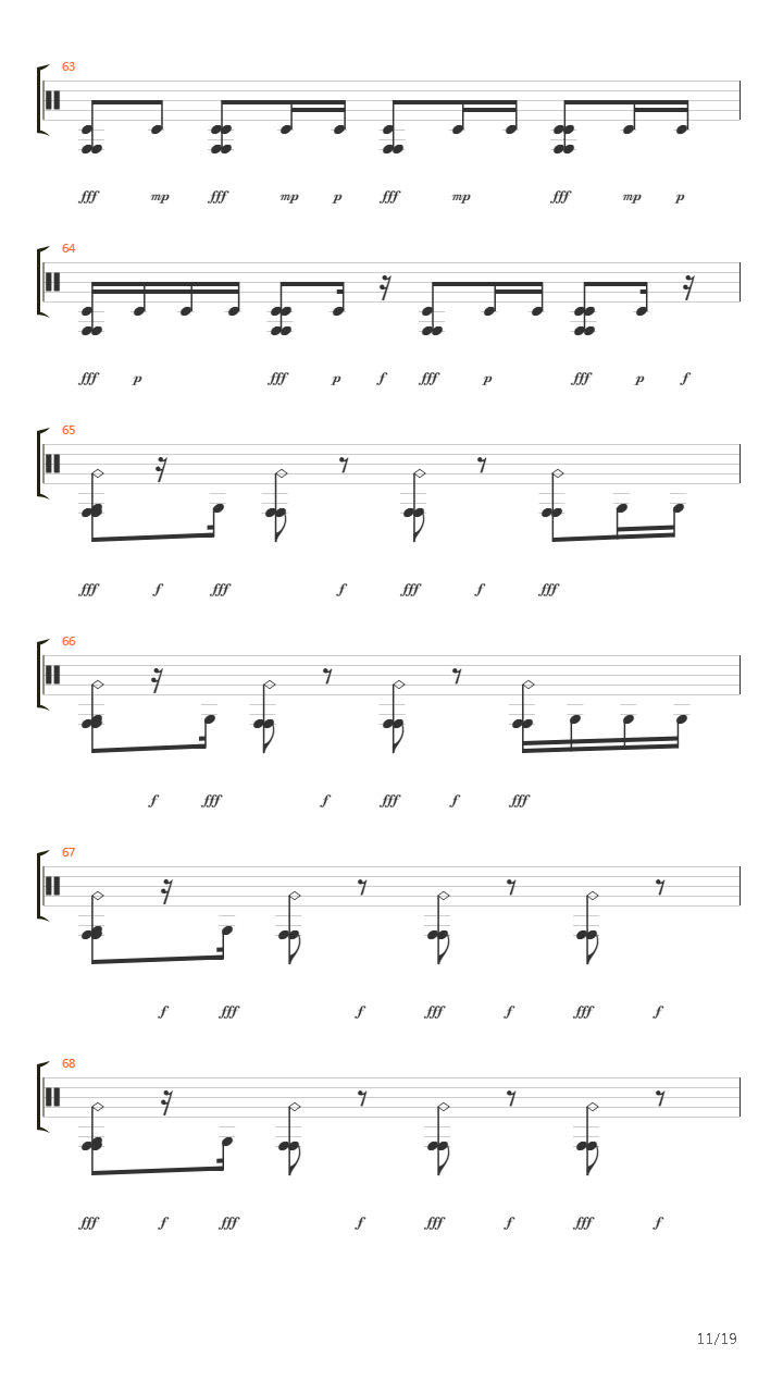 Sing It Back吉他谱