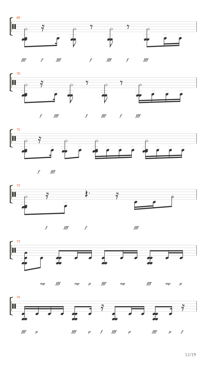 Sing It Back吉他谱