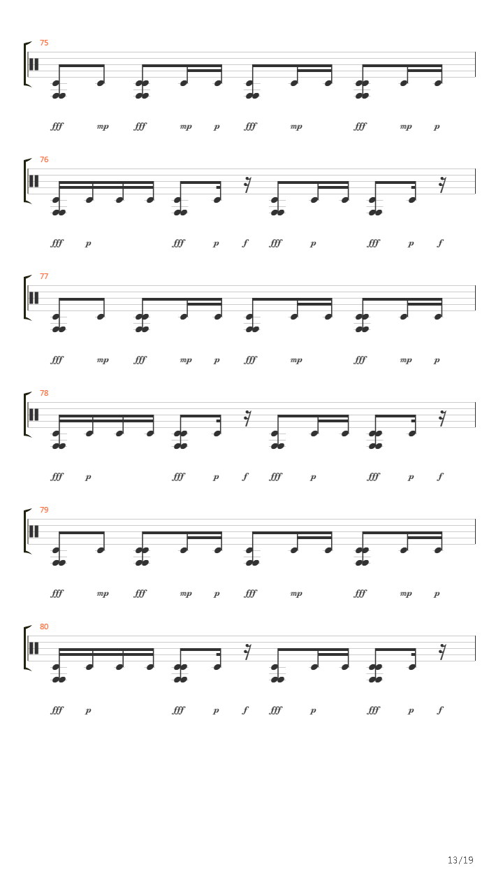 Sing It Back吉他谱